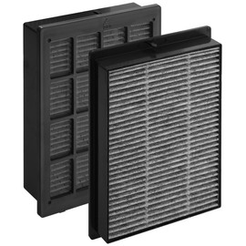 2 Pack C401 Replacement Filter Compatible with LUFTRUM Air Purifier C401a Car, With H13 HEPA Filter and Activated Carbon Filters