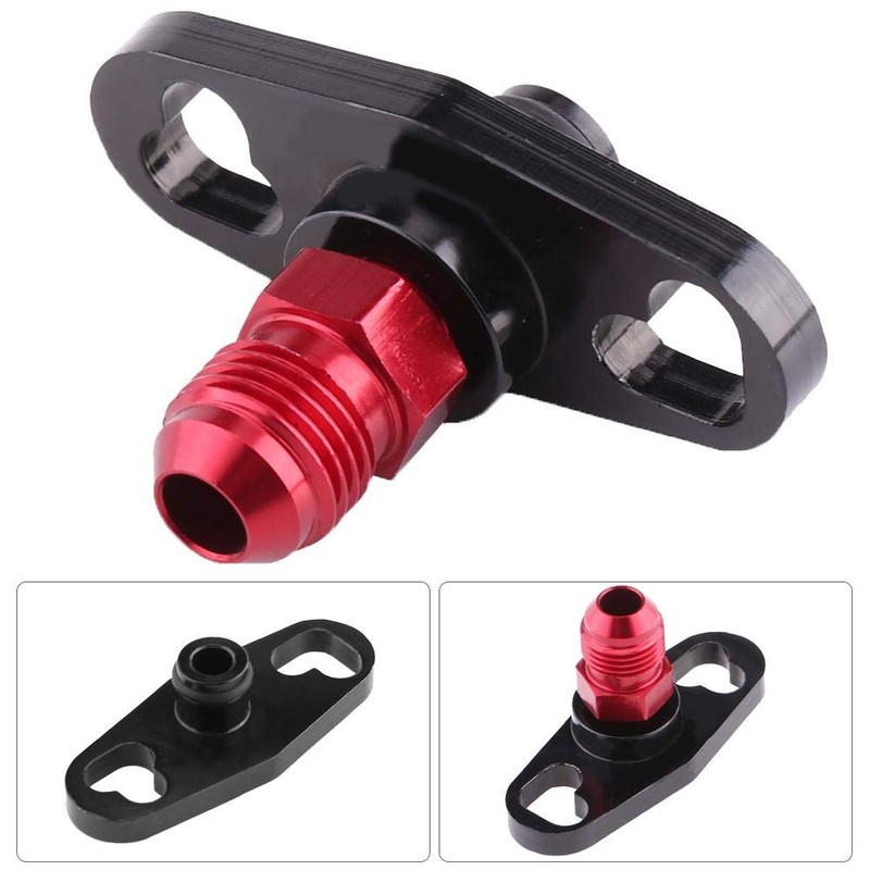 Keenso Fuel Distributor Pressure Regulator Aluminium Alloy Adapter Fuel Valves