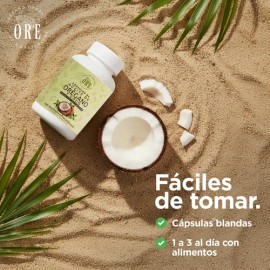 Aceite De Orégano Y Aceite De Coco En Capsulas 100 Pzas Ore                                                                                           
