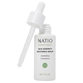 Natio Australia Aromatherapy Skin Serenity Soothing Serum 50ml - Calming & Nourishing Serum for All Skin Types - Chamomile, Calendula & Aloe Vera - Made in Australia