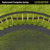 LUDACOO 8.5" Trampoline Springs, Heavy Duty Stainless Steel Trampoline Accessories