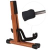 Neboic Ukulele Stand, Wood Violin Stand with bow holder, Wooden