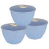 Just Pudding Basins Pastel Sky Blue Plastic Pudding Basin and