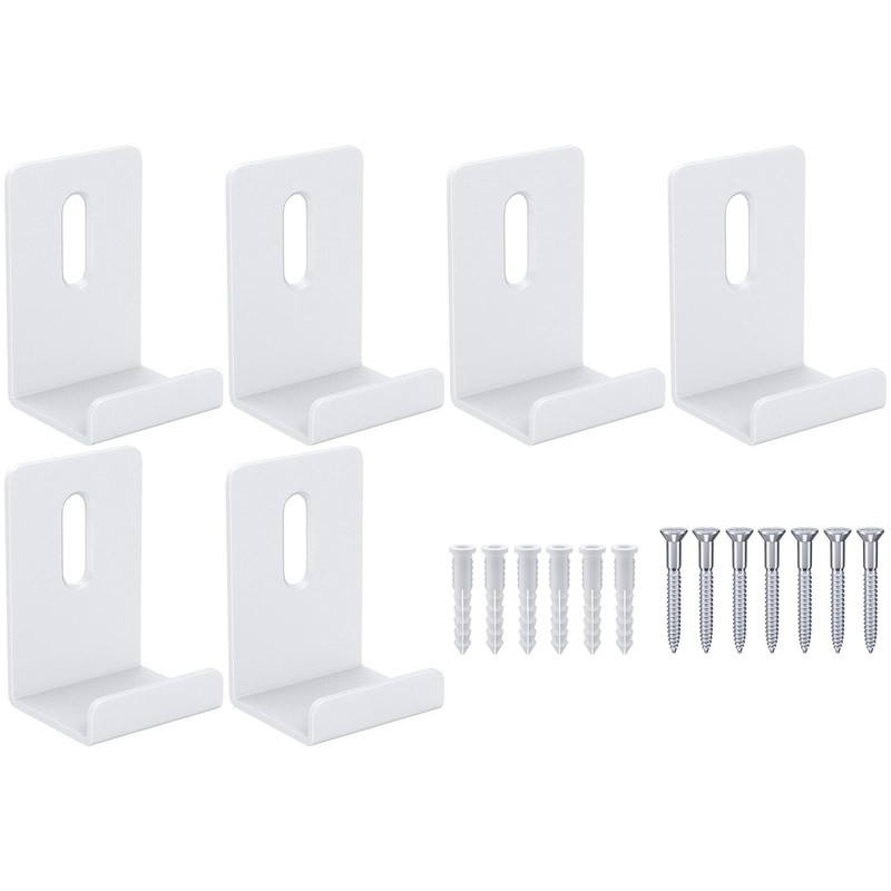 Metal Mirror Clips Wide Channel Mirror Hanger Clip Kit Large