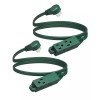 DEWENWILS 2-Pack Extension Cord 3 Ft, 16 AWG Extension Cord