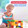 PREXTEX 150-Piece Building Blocks Set for Kids - 5-Color Building