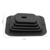Duokon Gear Stick Gaiter Rubber Car Gear Shift Dust Cover
