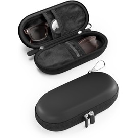 ProCase Estuche para Gafas de Sol, Caja Organizador Portable Duradero Resistente a Electrochocos Sunglasses Case Unisexo Guarda Porta 2 Pares de Gafas Uso Diaro