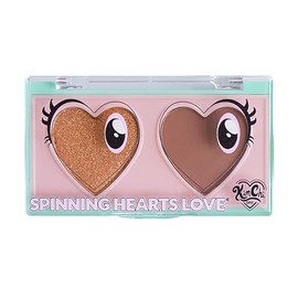 Kimchi Chic, Duo de sombras para ojos Spinning Hearts (12 Cafecito)                                                                                   