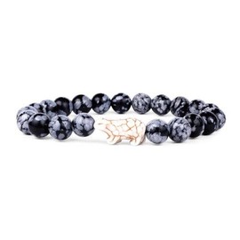 Fahlo The Venture Bracelet Polar Bear, Papillae Stone
