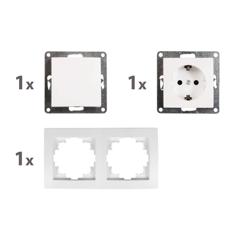 MC POWER - FLAIR – Socket Set | White, Matt