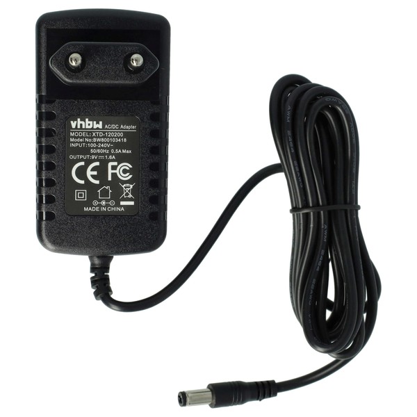 vhbw Printer Power Supply Compatible with Brother P-Touch 1000, 1005F,