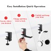 NCHONHONG Headphone Holder with Cable Organizer Aluminum Foldable Headset Stand