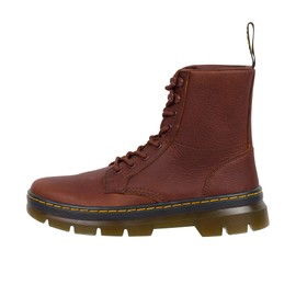 Dr. Martens Unisex Combs Leather Fashion Boot, Cashew Ambassador, 13 US Women