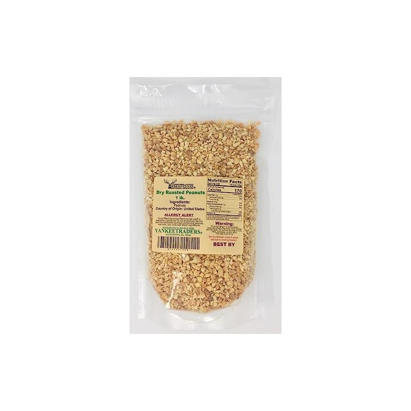 Yankee Traders Brand, Granulated Dry Roasted Peanuts, 1 Pound