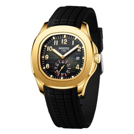 NIBOSI Uhren Herren Analog Quarz Armbanduhr Herren Wasserdicht Datum Herrenuhren Business Casual Armbanduhr Geschenke für Männer