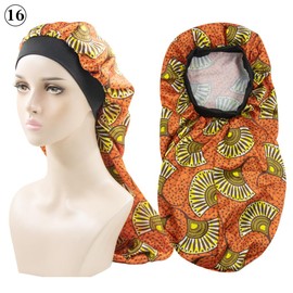 Premium Silk Satin Bonnet for Sleeping: Hair Wrap Adjustable Sleep Cap for Women and Men: Single Layered Bonnets for Curly, Braided, and Straight Hair (Copper)