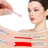 Silicone Lip Brush, 50 Pcs Reusable Lipstick Applicator Wands Silicone