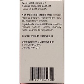 Dr. Reckeweg S3 Calcarea Sulphurica (Calc Sulph) 3X