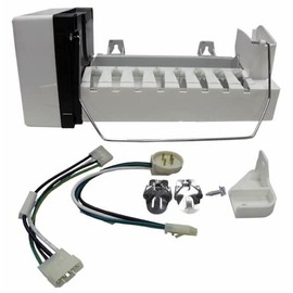 Compatible Refrigerator Ice Maker with Whirlpool ED22TEXHN00, ED22PWXAN00, GT22DMXGN01, 7ED20TQXFW01, ED22LFXGB00, 7GD25SFXHS00, G2IXEFMWQ01 models