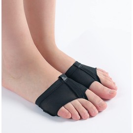 Ballet Dance Paws Pad Foot Undies Womens Dance Half Soles Paws Socks Lyrical Ballet Jazz Paws Pads Black