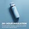 Gatorade 'Overtime' 32oz Stainless Steel Water Bottle, Straw Cap, Light