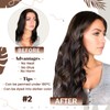 Hetto Brown Micro Ring Real Hair Extensions, Remy Real Hair