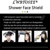 LWBTOSEE Disposable Plastic Eye Shield,For Shower,Microblading, Eyelash Extensions, Face Shields
