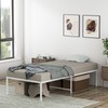 LUSIMO Twin XL Bed Frame with Storage Heavy Duty 18