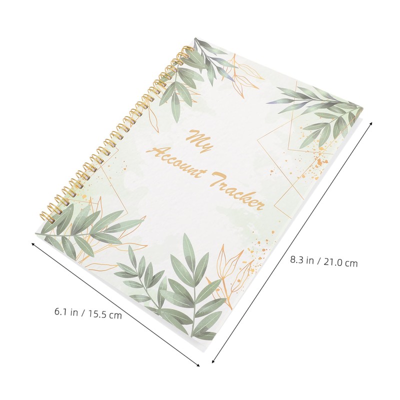 Operitacx 1 Checkbook Notebook Tool Notebook Tracker Financial Tracking Tool