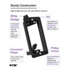 VCE Low Voltage Mounting Bracket (1 Gang, 5 Pack) for