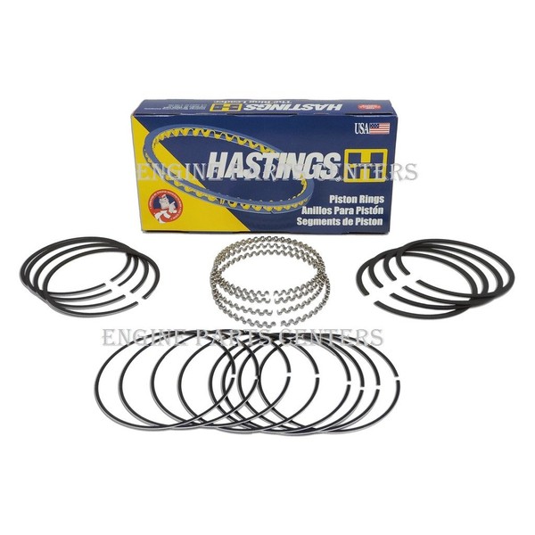 Hastings Moly Piston Ring Set +.030" over size compatible with