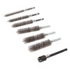 7Pcs Stainless Steel Bore Brush Stainless Steel Bristles Wire Brush