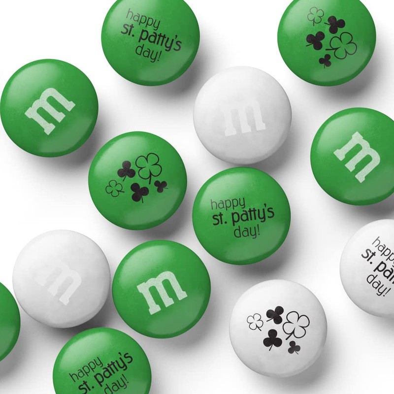 M&M’S WORLD Pre-Designed St Patricks Day Milk Chocolate Candy-2lbs of