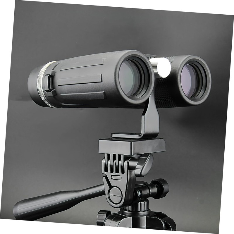 KICHOUSE 2pcs Metal Binocular Adapter for Tripod Mounting Compatible with