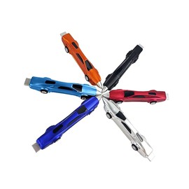 LSFCHYBY The New 6PCS Sports Car Pens Ballpoint Pen Funny pens for Kids Novelty Pens Cute Pens Cool Kids Pens School Supplies Racing Car Pens Gifts for children£¨Blue ink£©-1