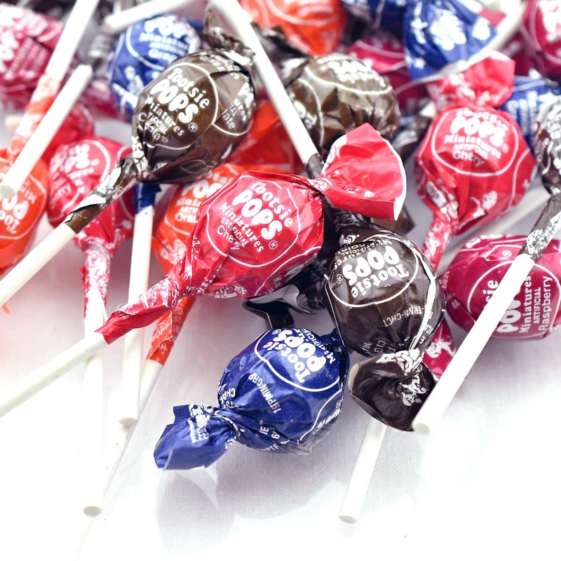 Tootsie Roll Pops Minis with Chocolatey Center, Mini Assorted, 300