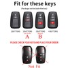 ontto luminous car key cover fit for Toyota RAV4 Camry