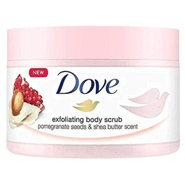 Dove Exfoliating Body Scrub Pomegranate Seeds and Shea Butter Scent 225ml