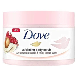 Dove Exfoliating Body Scrub Pomegranate Seeds and Shea Butter Scent 225ml