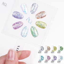 Diesel Aurora Queen Musique Glitter Gel Set 8 types / 오로라퀸 뮤지크 글리터젤 세트 8종