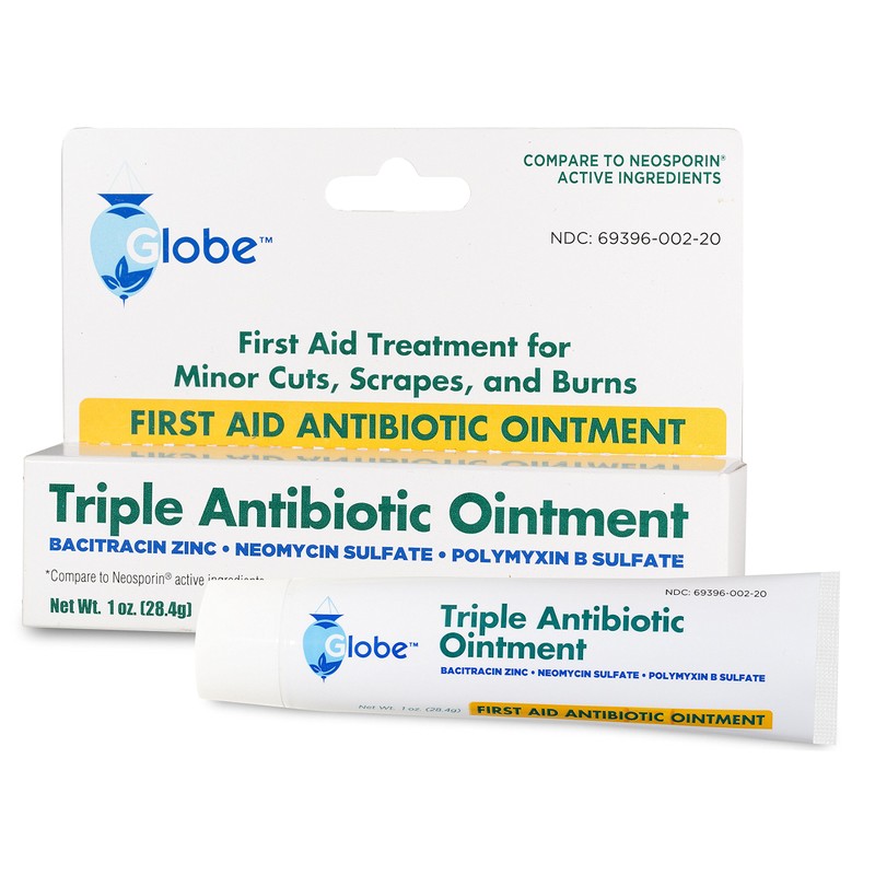 Globe (12 Pack) Triple Antibiotic First Aid Ointment 1 oz,