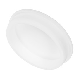 MECCANIXITY High Temp Silicone Plug Mount Dia 88.6mm/3.49 Inch T Shaped Rubber Stopper Hole Plugs for Powder Coating Plating Waterproof Sealing Plugs White Pack of 1