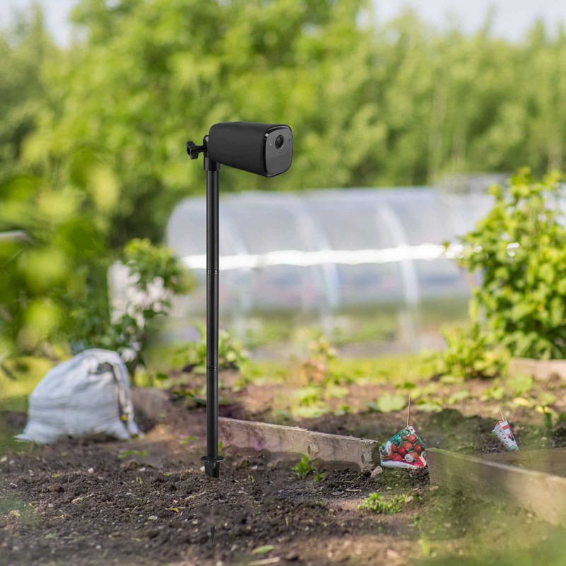 TIUIHU Spike Pole Mount Ground Stake with Protective Case for