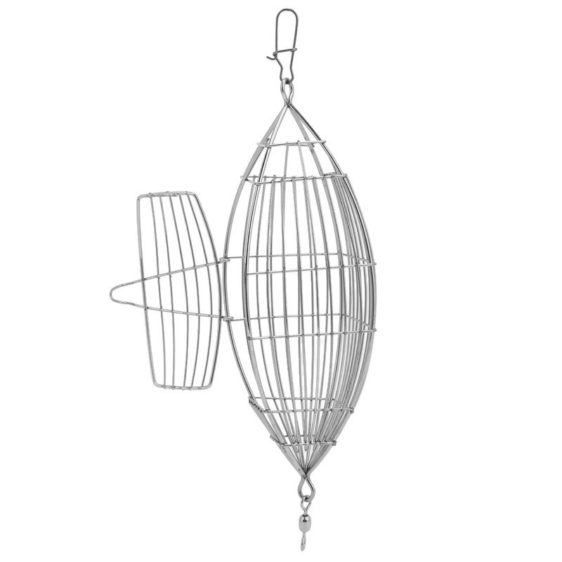 Fishing Bait Cage Stainless Steel Lure Cage Carp Fishing Trap