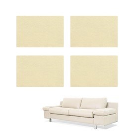 4 piece synthetic leather repair sheet sofa car seat beige 25*30 cm synthetic leather repair seat furniture leather repair synthetic leather repair tape for sofa furniture repair car synthetic leather