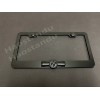 License Plate Frame Shop 1x (Black) "86" 3D Emblem Badge