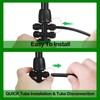 TTioDri 1/2 Inch to 1/4 Inch Drip Irrigation Fittings, 8
