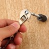WsjiaboFux Mini Copper Adjustable Wrench Spanner Keychain Keyring Practical Portable
