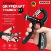 KIMATRA 2-Piece Grip Strength Trainer Set from 5 kg to
